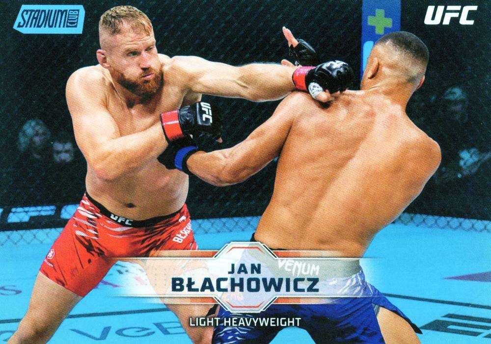 Jan Błachowicz 2026 Topps Stadium Club UFC Base #82 Light Blue