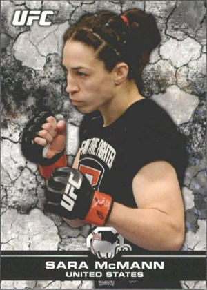 Sara McMann 2013 Topps UFC Bloodlines Base #106 Platinum