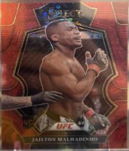 Jailton Almeida 2023 Panini Select UFC Premier Level #104 Red Disco