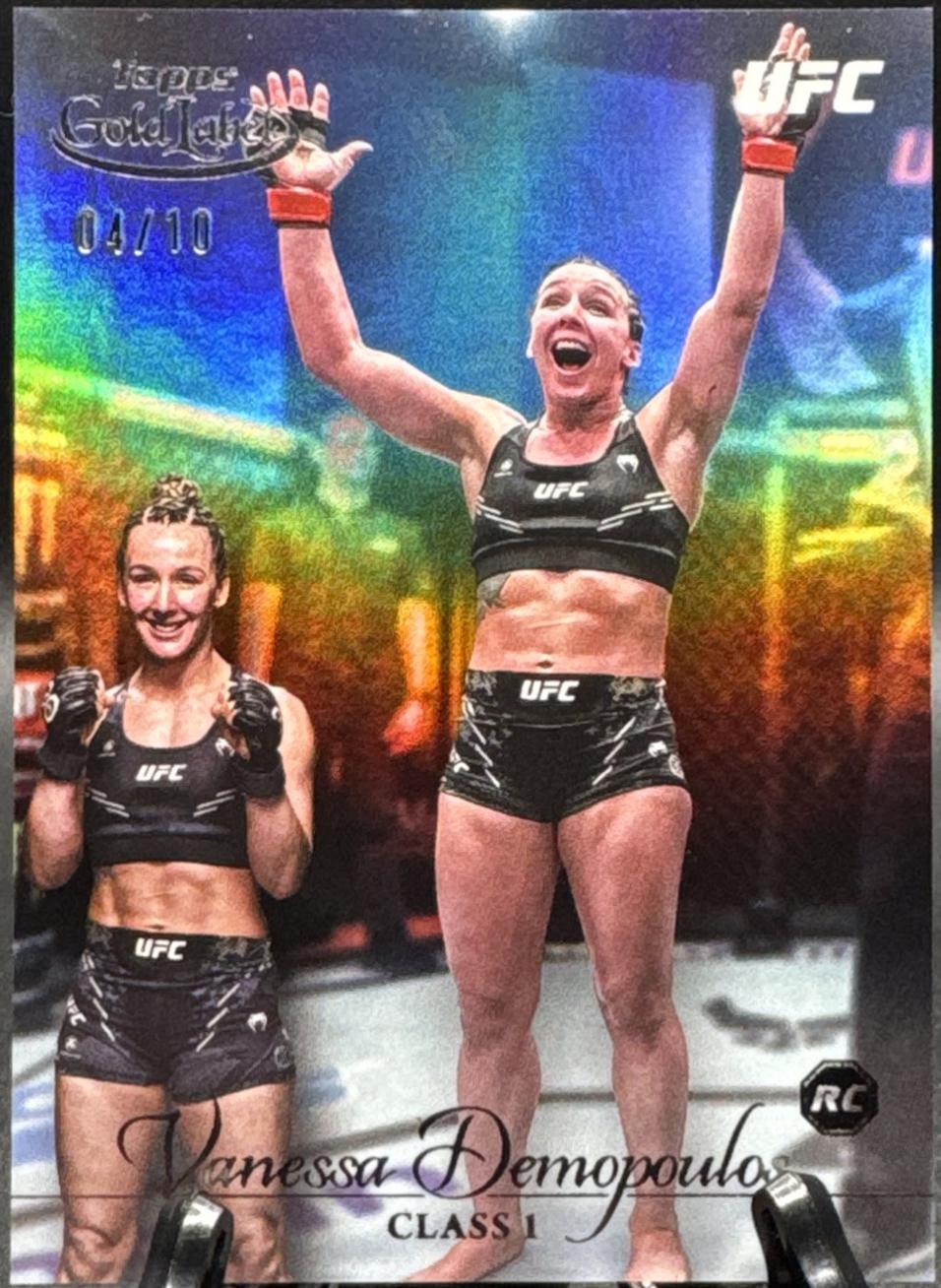 Vanessa Demopoulos 2024 Topps Gold Label UFC Base Class I #36 Black