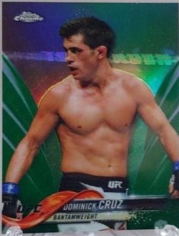 Dominick Cruz 2018 Topps Chrome UFC Base #89 Green