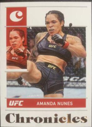Amanda Nunes 2022 Panini Chronicles UFC Base Chronicles #49 Bronze
