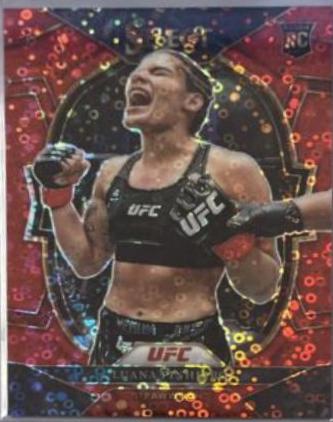 Luana Pinheiro 2023 Panini Select UFC Concourse #29 Red Disco