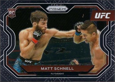 Matt Schnell 2021 Panini Prizm UFC Base #109 Mojo