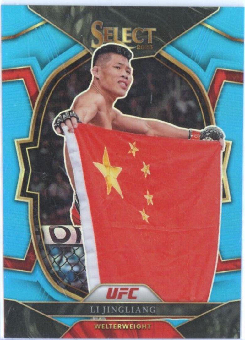 Li Jingliang 2023 Panini Select UFC Concourse #19 Light Blue