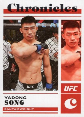 Song Yadong 2023 Panini Chronicles UFC Base Chronicles #21 Red