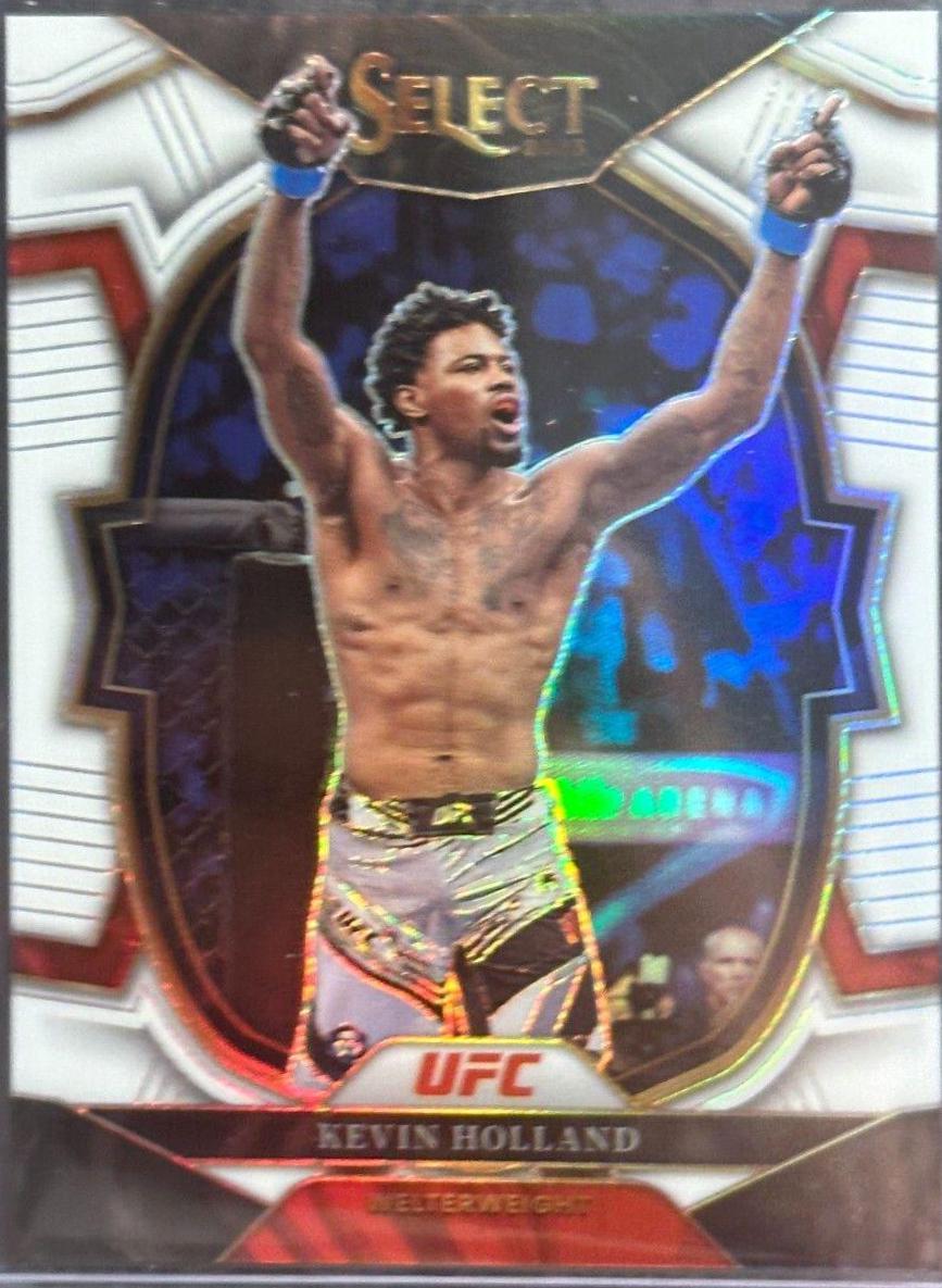 Kevin Holland 2023 Panini Select UFC Concourse #87 White