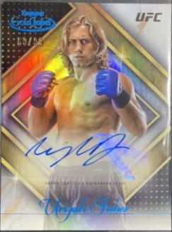 Urijah Faber 2024 Topps Gold Label UFC Golden Greats Autographs #GGA-UFA Gold