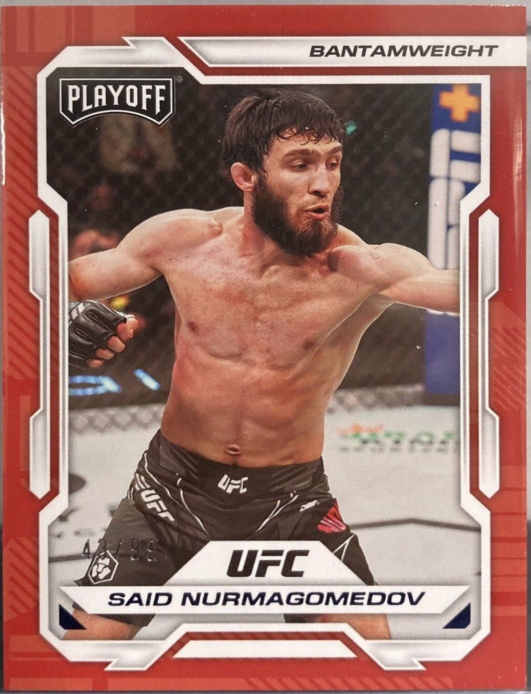 Said Nurmagomedov 2023 Panini Chronicles UFC Base Playoff #170 Blue