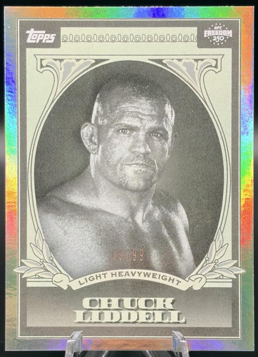 Chuck Liddell 2026 Topps UFC Freedom 250 UFC Dollar #UD-30 Green