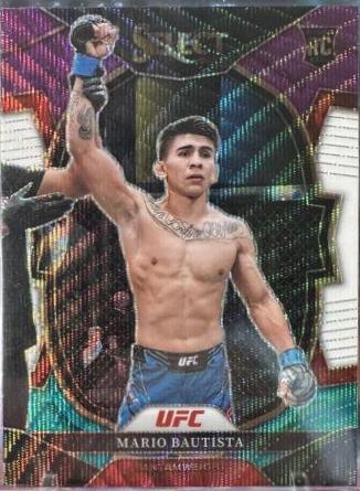 Mario Bautista 2023 Panini Select UFC Concourse #69 Tri Color