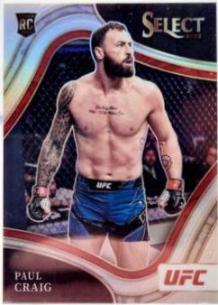 Paul Craig 2022 Panini Select UFC Octagonside #224 Silver