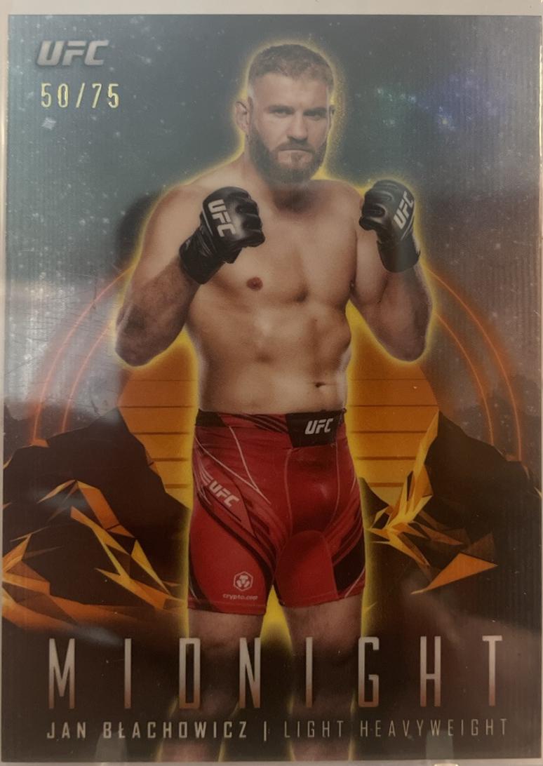 Jan Błachowicz 2024 Topps Midnight UFC Base #18 Dusk