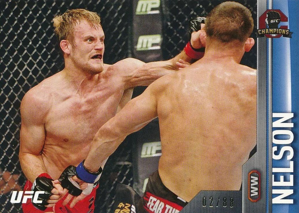 Gunnar Nelson 2015 Topps UFC Champions Base #103 Blue