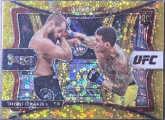 Diego Ferreira 2021 Panini Select UFC Premier Level #119 Gold Disco