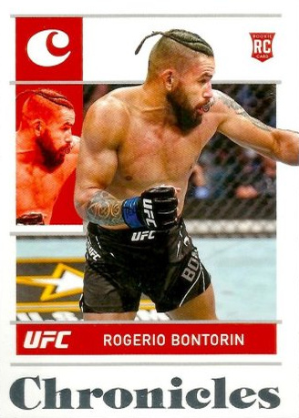Rogerio Bontorin 2022 Panini Chronicles UFC Base Chronicles #95 Platinum