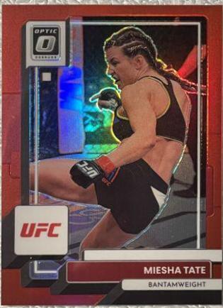 Miesha Tate 2023 Panini Donruss Optic UFC Base #36 Red