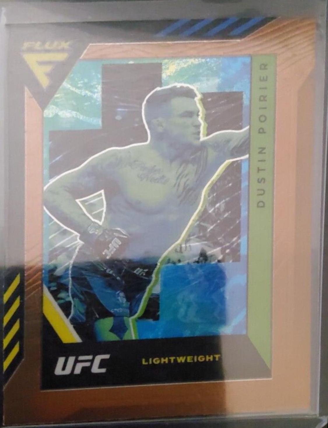 Dustin Poirier 2022 Panini Chronicles UFC Base Flux #333 Bronze