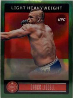 Chuck Liddell 2023 Panini Chronicles UFC Base Legacy Premium Edition #338 Gold Vinyl