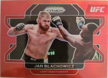 Jan Błachowicz 2022 Panini Prizm UFC Base #43 Red
