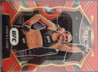 Aspen Ladd 2021 Panini Select UFC Concourse #86 Red