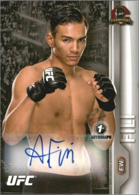 Andre Fili 2015 Topps UFC Champions Autographs #FA-AF Platinum