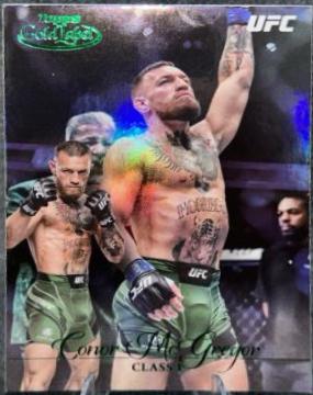 Conor McGregor 2024 Topps Gold Label UFC Base Class I #53 Green