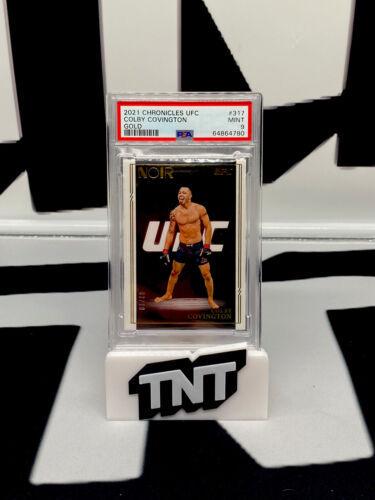 Colby Covington 2021 Panini Chronicles UFC Base Noir #317 Gold
