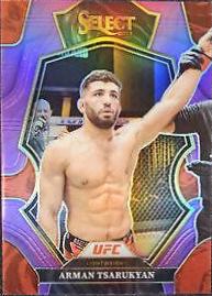 Arman Tsarukyan 2023 Panini Select UFC Premier Level #188 Purple