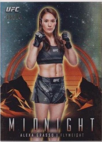 Alexa Grasso 2024 Topps Midnight UFC Base #81 Dusk