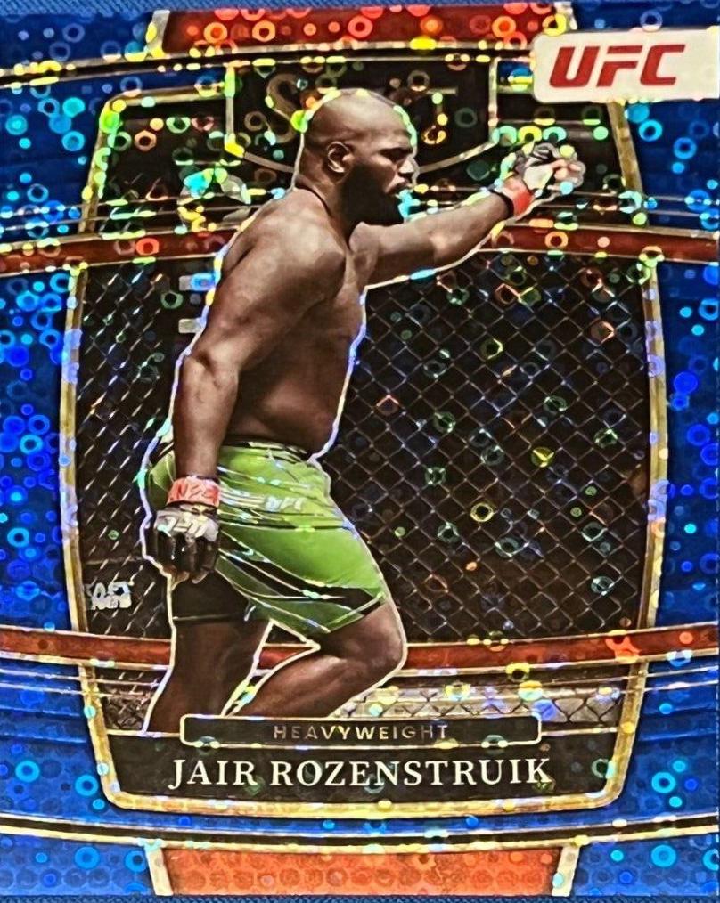 Jairzinho Rozenstruik 2022 Panini Select UFC Concourse #88 Blue Disco