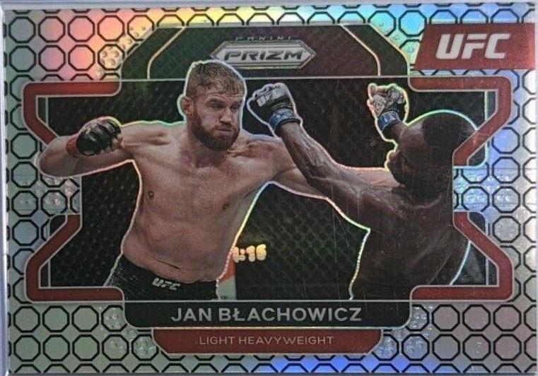 Jan Błachowicz 2022 Panini Prizm UFC Base #43 Octagon