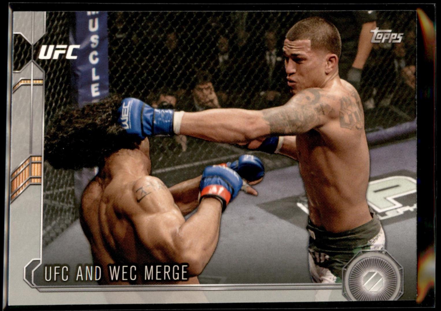 Base 2015 Topps UFC Chronicles Base #113 Silver