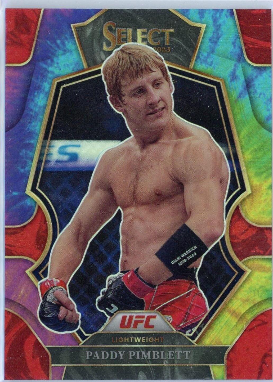 Paddy Pimblett 2023 Panini Select UFC Premier Level #109 Tie Dye