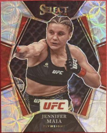 Jennifer Maia 2022 Panini Select UFC Premier Level #146 Silver