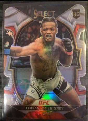 Terrance McKinney 2023 Panini Select UFC Concourse #53 Silver Die Cut
