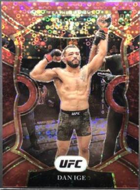 Dan Ige 2021 Panini Select UFC Octagonside #229 Red