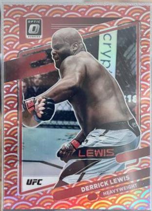 Derrick Lewis 2022 Panini Donruss Optic UFC Base #80 Photon