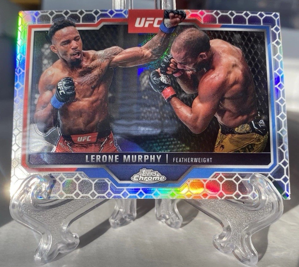 Lerone Murphy 2025 Topps Chrome UFC Base #15 OctaFractor