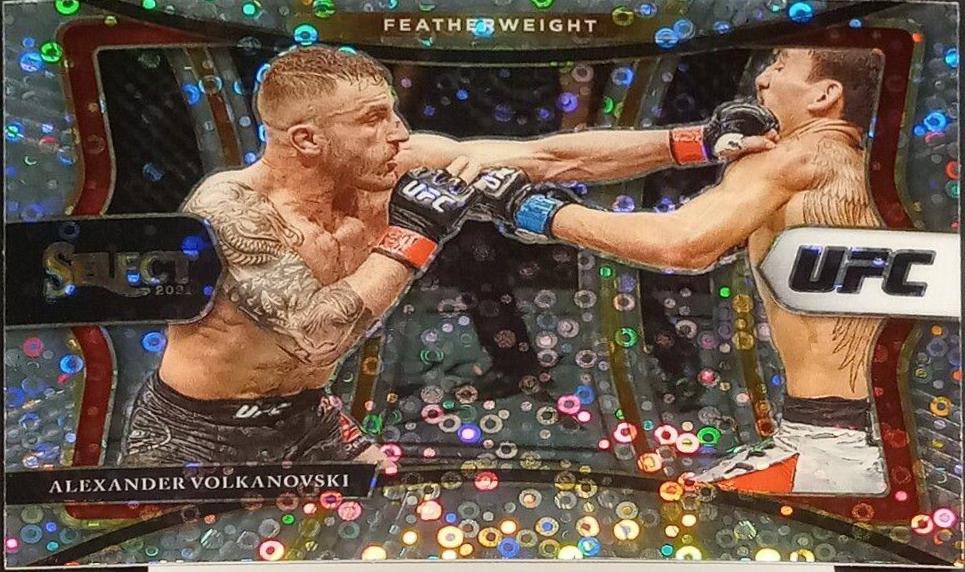 Alexander Volkanovski 2021 Panini Select UFC Premier Level #155 Disco