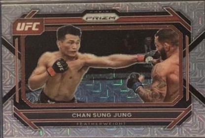 Chan Sung Jung 2023 Panini Prizm UFC Base #88 Mojo