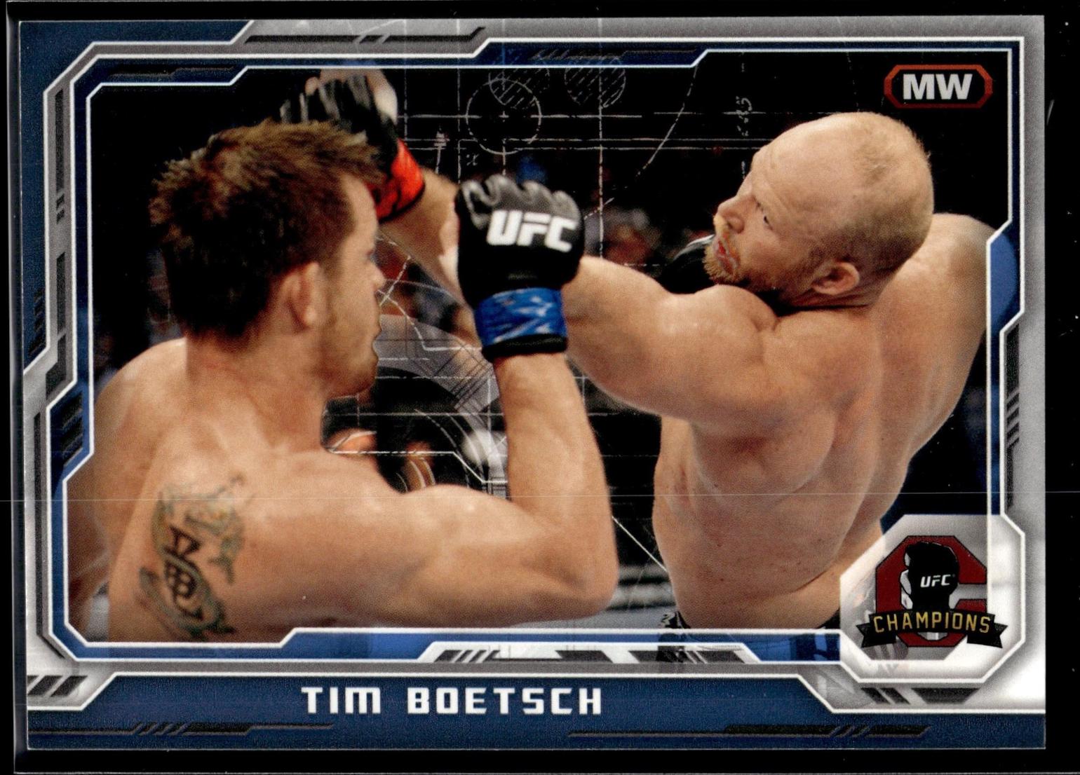 Tim Boetsch 2014 Topps UFC Champions Base #135 Blue