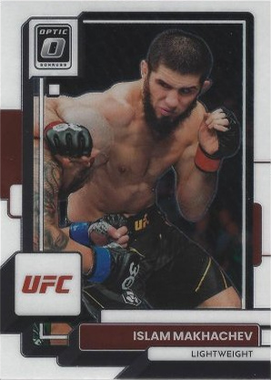 Islam Makhachev 2023 Panini Donruss Optic UFC Base #41 Lucky Envelopes
