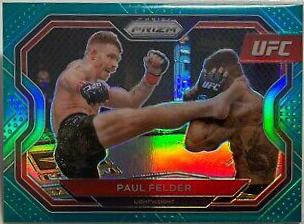 Paul Felder 2021 Panini Prizm UFC Base #145 Teal