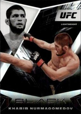 Khabib Nurmagomedov 2021 Panini Chronicles UFC Base Black #106 Platinum