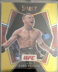 Kai Kara-France 2022 Panini Select UFC Premier Level #112 Gold Flash