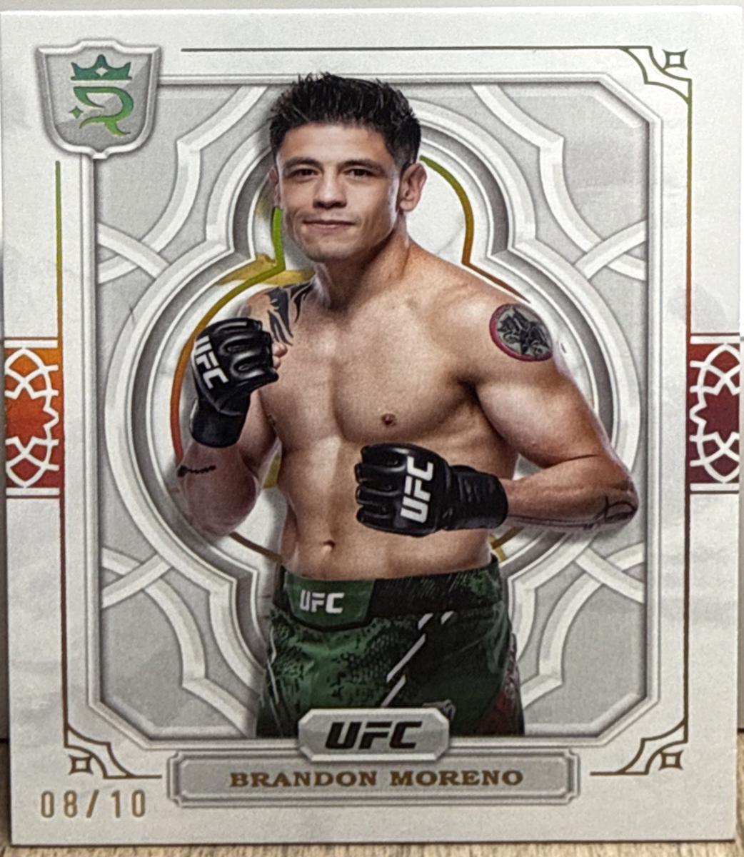 Brandon Moreno 2024 Topps Royalty UFC Base #41 Gold