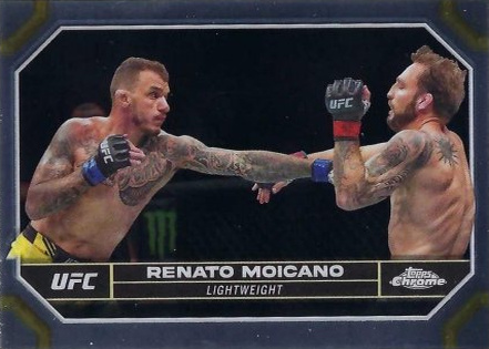 Renato Moicano 2024 Topps Chrome UFC Base #162 Black Refractor