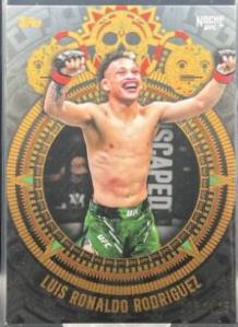 Luis Ronaldo Rodriguez 2024 Topps Noche UFC Base #16 Silver