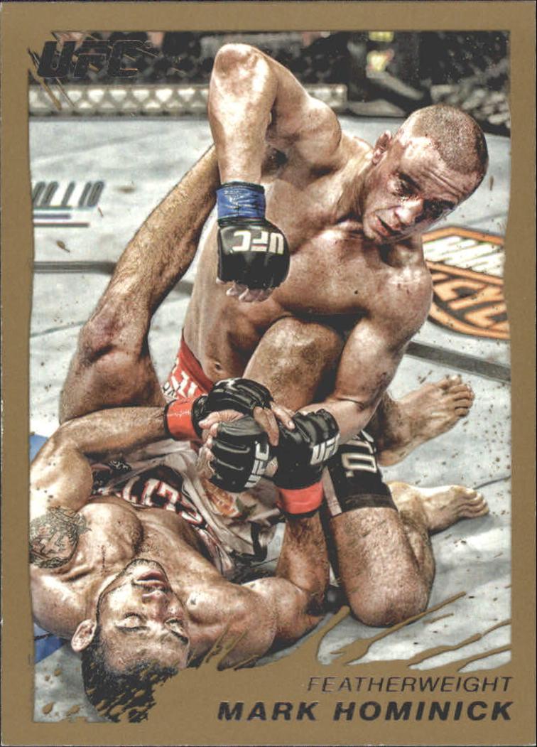 Mark Hominick 2011 Topps UFC Moment of Truth Base #9 Gold